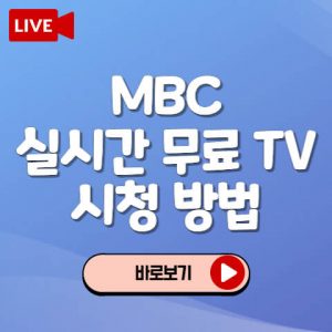 MBC 실시간